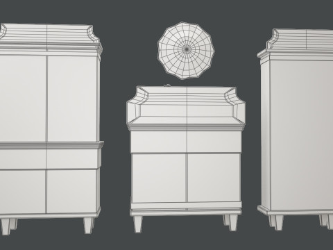 Cartoon Furniture Model 3D