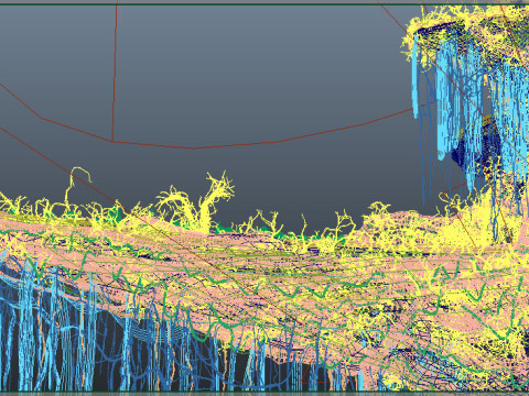 Fantasy Cliff 3D Модель