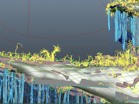 Scogliera di fantasia Modello 3D