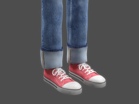 Cartoon Girl Rigged Modèle 3D