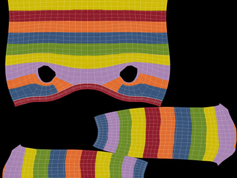 Cartoon Girl Rigged Modèle 3D