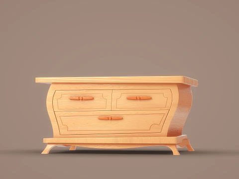 Cole&ccedil;&atilde;o de m&oacute;veis de desenho animado Modelo 3D