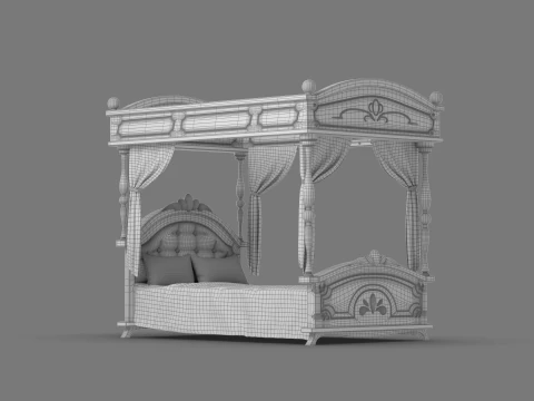 Cole&ccedil;&atilde;o de m&oacute;veis de desenho animado Modelo 3D