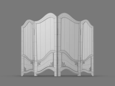 Cole&ccedil;&atilde;o de m&oacute;veis de desenho animado Modelo 3D