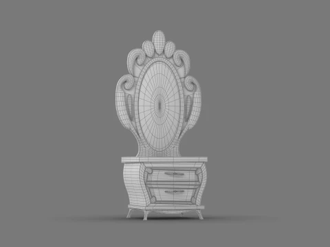 Cole&ccedil;&atilde;o de m&oacute;veis de desenho animado Modelo 3D