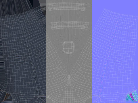 Cartoon Man Rigged 3D Model