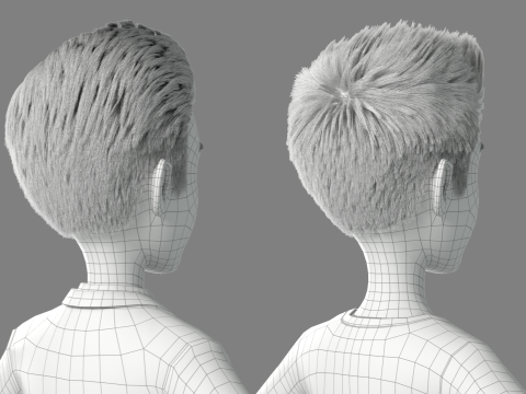 Cartoon Man Rigged 3D 모델