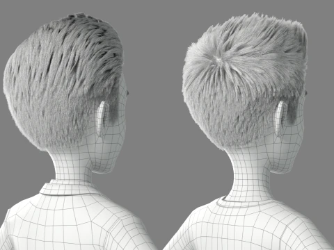 Cartoon Man Rigged 3D Model