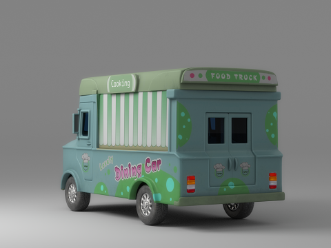Cartoon Car Collection V1 Modelo 3D