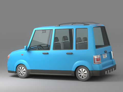 Cartoon Car Collection V1 Modelo 3D