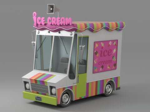 Cartoon Car Collection V3 Modello 3D