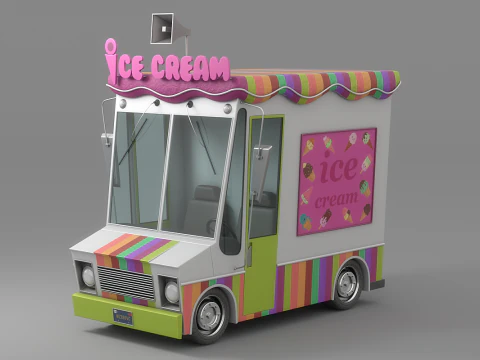 Collezione di auto dei cartoni animati V3 Modello 3D