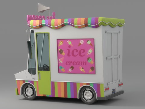 Cartoon Car Collection V3 Modello 3D