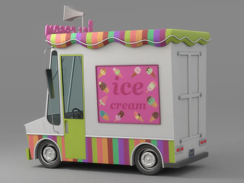 Collezione di auto dei cartoni animati V3 Modello 3D