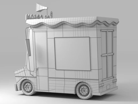 Collezione di auto dei cartoni animati V3 Modello 3D