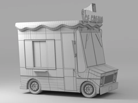 Collezione di auto dei cartoni animati V3 Modello 3D