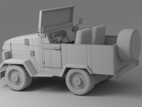 Cartoon Car Collection V3 Modello 3D