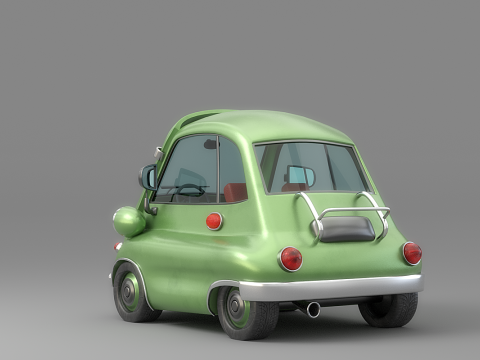 Cartoon Car Collection V4 Modelo 3D