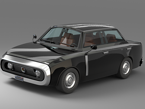 Cartoon Car Collection V4 Modelo 3D
