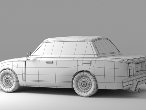 Cartoon Car Collection V4 Modelo 3D