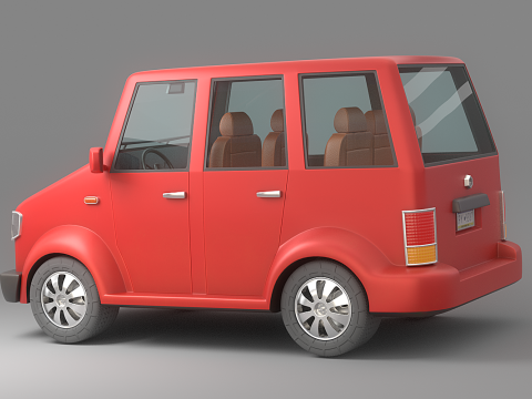 Cartoon Car Collection V4 Modelo 3D