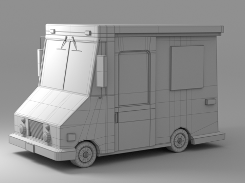 Cartoon Car Collection V4 Modelo 3D
