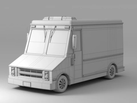 Cartoon Car Collection V5 3D Model
