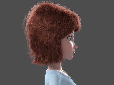 Cartoon Family Rigged V1 Modelo 3D