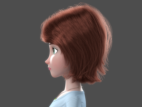 Cartoon Family Rigged V1 Modelo 3D