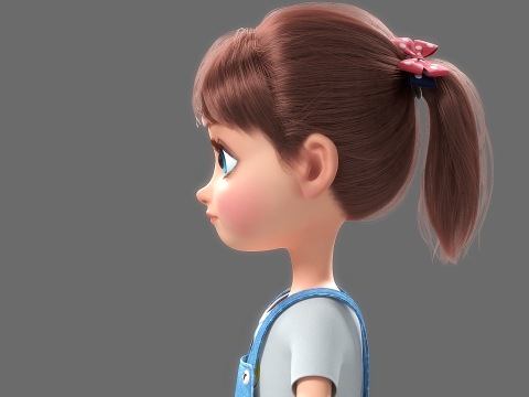 Cartoon Family Rigged V1 Modelo 3D