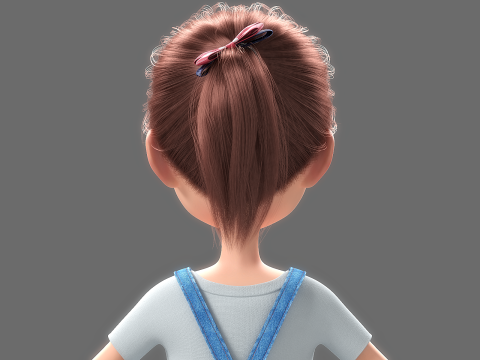 Cartoon Family Rigged V1 Modelo 3D