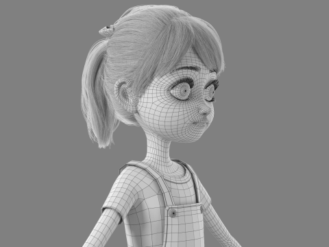 Cartoon Family Rigged V1 Modelo 3D