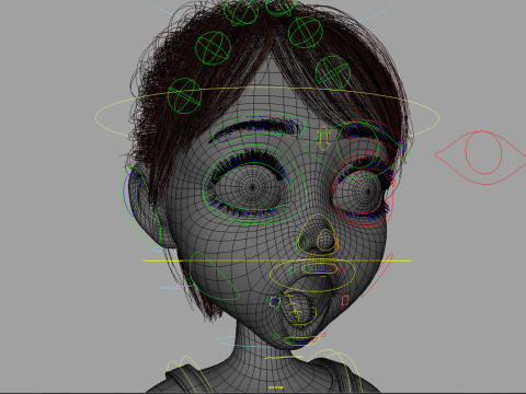 Cartoon Family Rigged V1 Modelo 3D