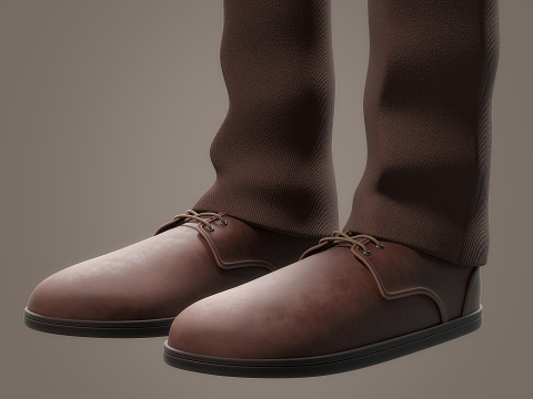 Cartoon Old Man Rigged Modèle 3D