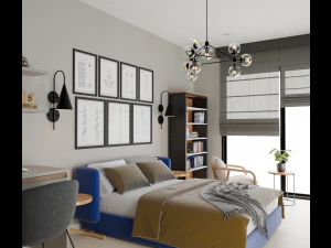 Yatak odası 3D Model