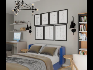 Bedroom 3D Model
