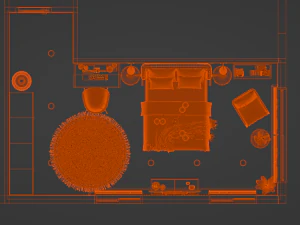 Bedroom 3D Model