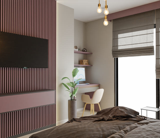 Bedroom 3Dモデル .c4d .max .obj .3ds .fbx .stl .blend 