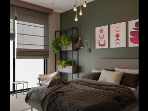 Bedroom 3Dモデル