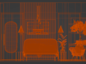 Bedroom 3Dモデル
