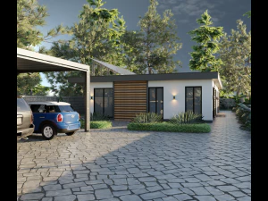 Современный Дом 3D Модель