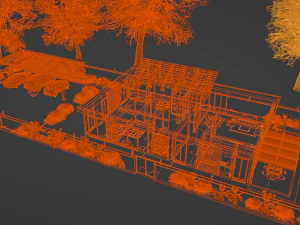 Современный Дом 3D Модель