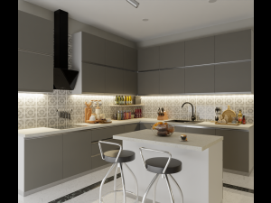 Modern Kitchen 3Dモデル