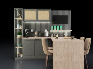 Coffee Corner 3D Model