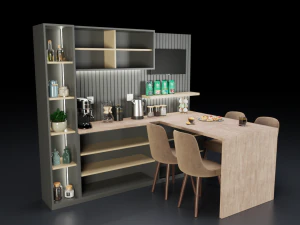 Coffee Corner 3D Model