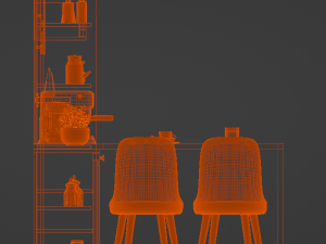 Coffee Corner 3Dモデル