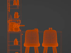 Coffee Corner 3D Model