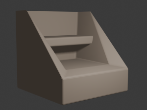 Little Shelf - Item Exhibitor Model 3D