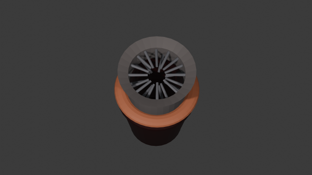 Creative Sci-fi Popcorn Bucket Model 3D .c4d .max .obj .3ds .fbx .stl .blend 