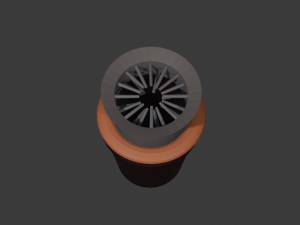 Creative Sci-fi Popcorn Bucket 3D मॉडल